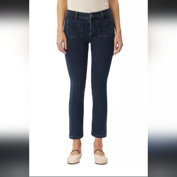 DL1961 Denim - Dl1961 Mara Straight Mid Rise Instasculpt Ankle Seacliff Jeans Size 27